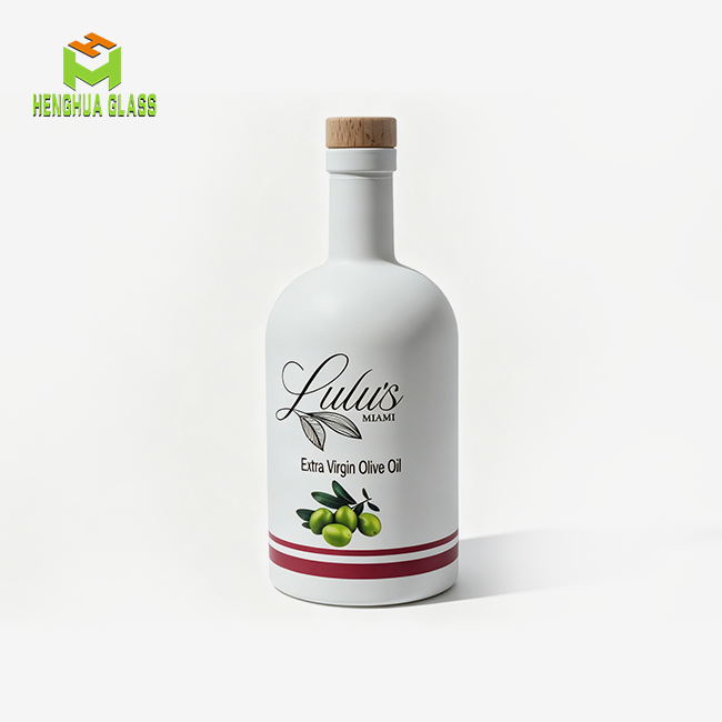 Custom Glass Olive Oil Bottle